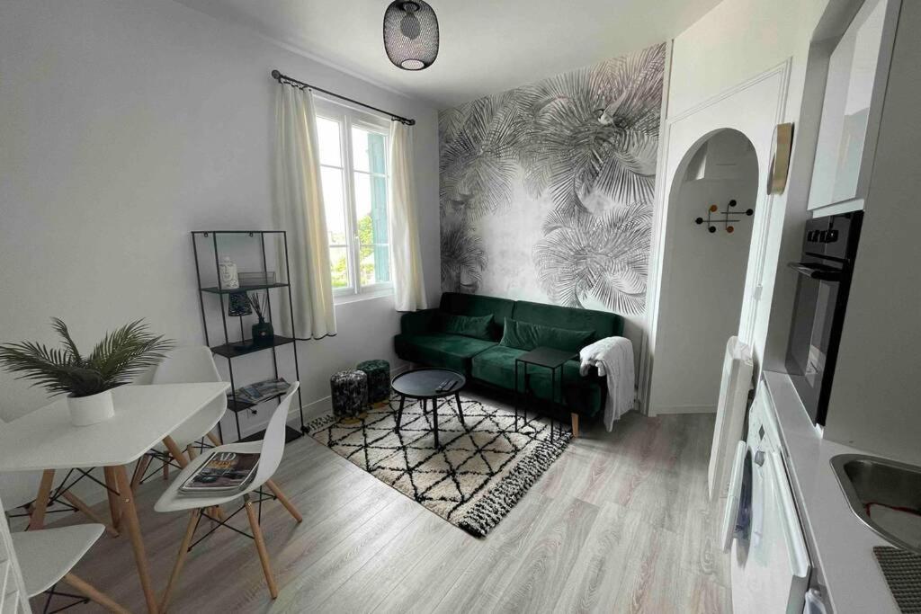 블롱빌 쉬르 메르 L'Oiseau Bleu Appt 2 Pieces , 150 M De La Plage 아파트 외부 사진